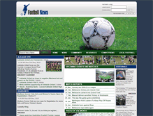 Tablet Screenshot of footballnews.com.au